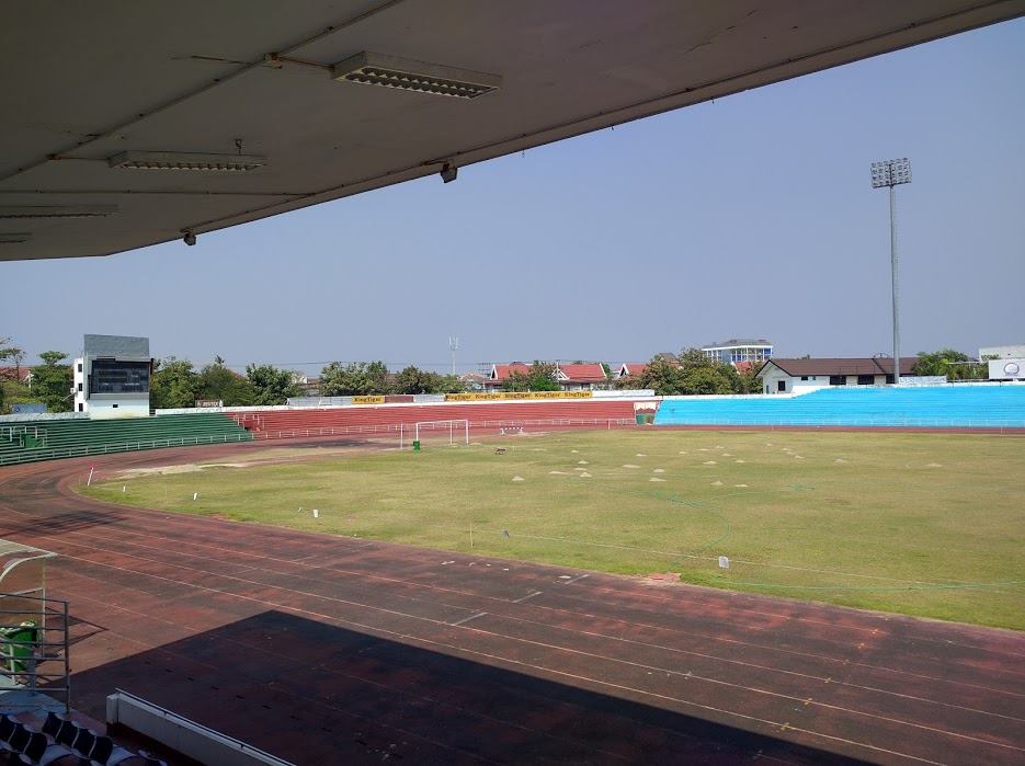 Stadium of Vientiane in Laos