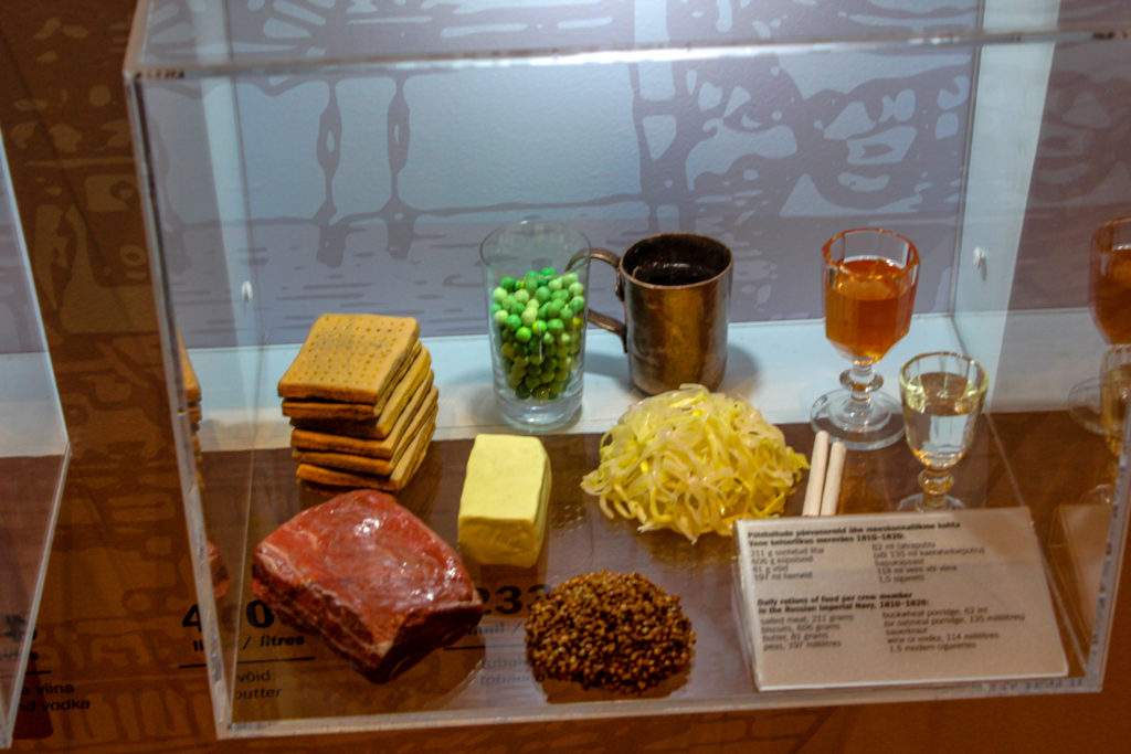 A sample of the food of the Norwegian expedition
