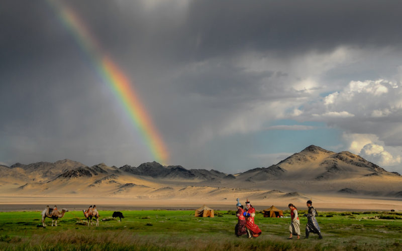 Rainbow in Mongolia. © 2008 Bernd Thaller CC BY-NC-ND 2.0